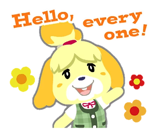 Стикерпак ACNL для Telegram — скачать