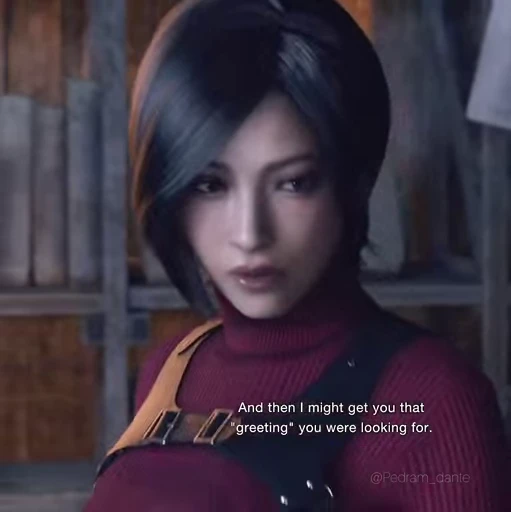 🥀 Стикер «Ada wong I» для Telegram
