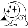 ✨ Эмодзи «Луна адаптивная» для Telegram