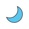 ✨ Эмодзи «Луна адаптивная» для Telegram