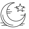 ✨ Эмодзи «Луна адаптивная» для Telegram
