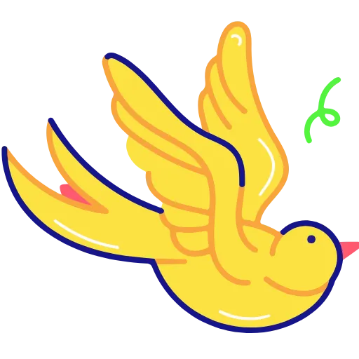 🐦 Эмодзи «Σω» для Telegram