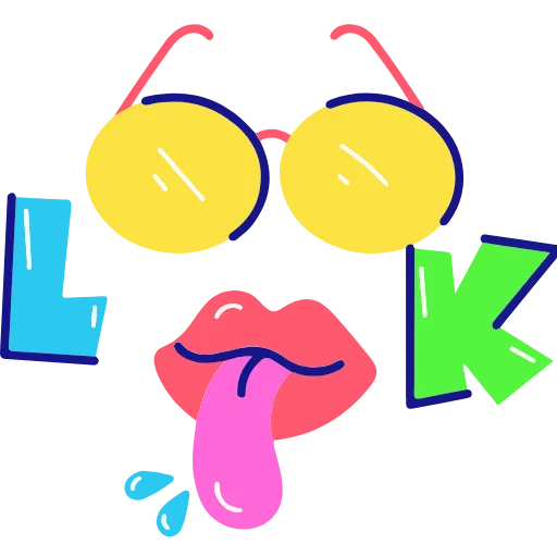 👓 Эмодзи «Σω» для Telegram