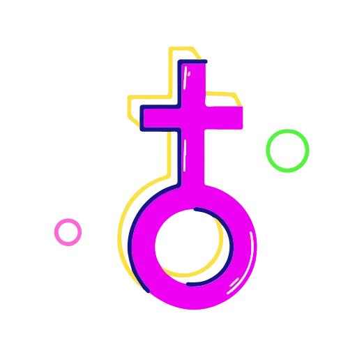 🚺 Эмодзи «Σω» для Telegram