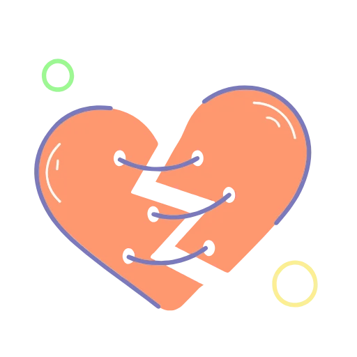 💔 Эмодзи «Σω» для Telegram