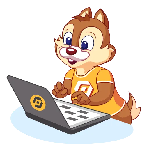 👩‍💻 Стикер «Бурундук Сhipmunk» для Telegram