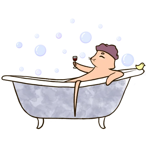 🫧 Стикер «adelefog» для Telegram