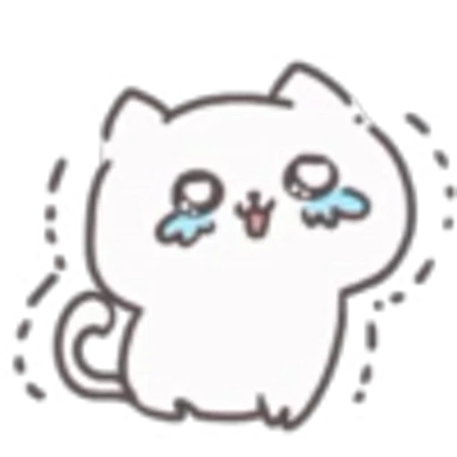 😭 Эмодзи «Adorable Cat» для Telegram