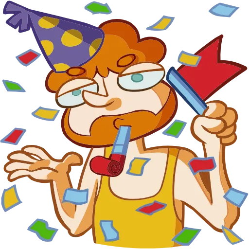 🥳 Эмодзи «Набор эмоджи с милым Славиком из ВК в качестве» для Telegram