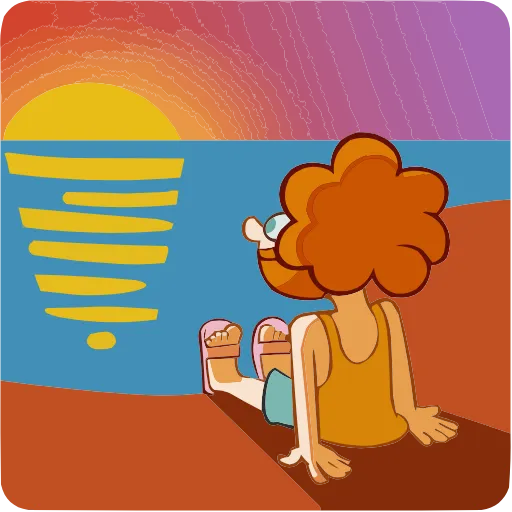 🌅 Эмодзи «Набор эмоджи с милым Славиком из ВК в качестве» для Telegram