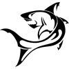 🦈 Эмодзи «Адаптивные акулы и змеи» для Telegram