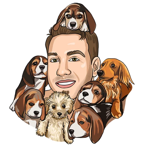 🐶 Стикер «Adult Industry» для Telegram