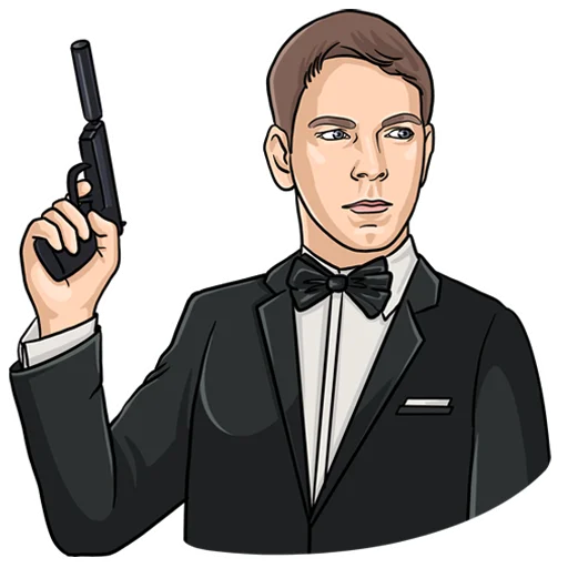 🔫 Стикер «Adult Industry» для Telegram