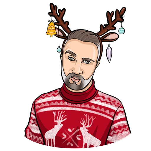🎄 Стикер «Adult Industry» для Telegram