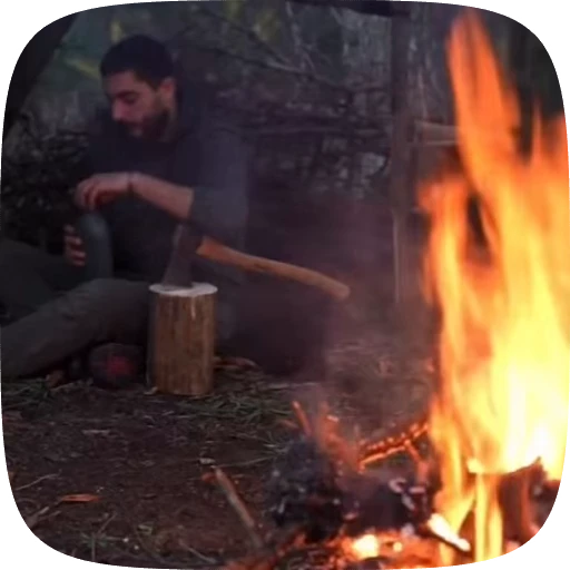 🏕️ Стикер «Adventure» для Telegram