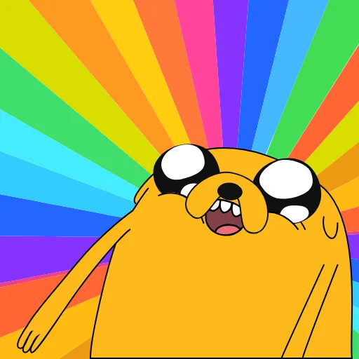 Стикерпак Adventure Time для Telegram