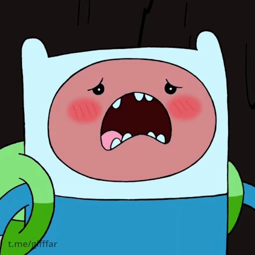 😚 Стикер «Adventure Time» для Telegram
