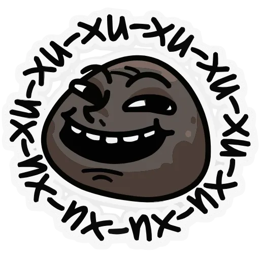 😂 Эмодзи «Неугомонный Брок» для Telegram