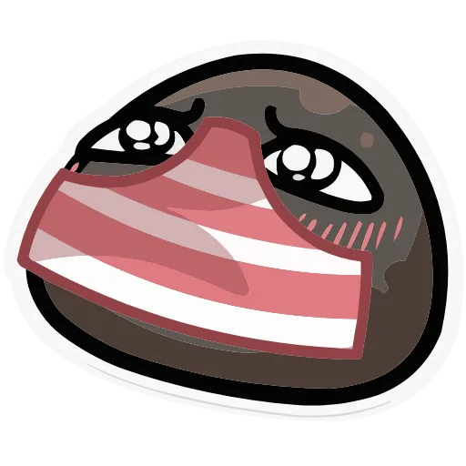 🙃 Эмодзи «Неугомонный Брок» для Telegram