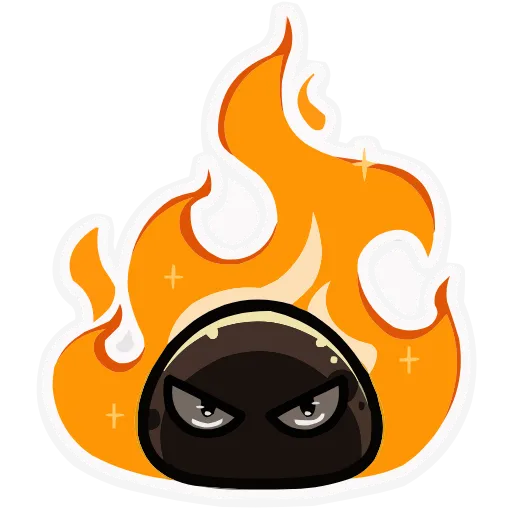 🔥 Эмодзи «Неугомонный Брок» для Telegram