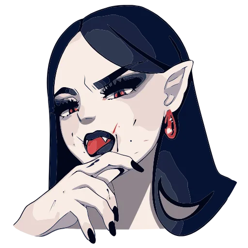 🧛‍♀ Эмодзи «Агата» для Telegram