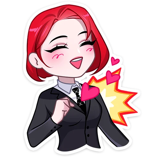 💓 Стикер «Агенты» для Telegram