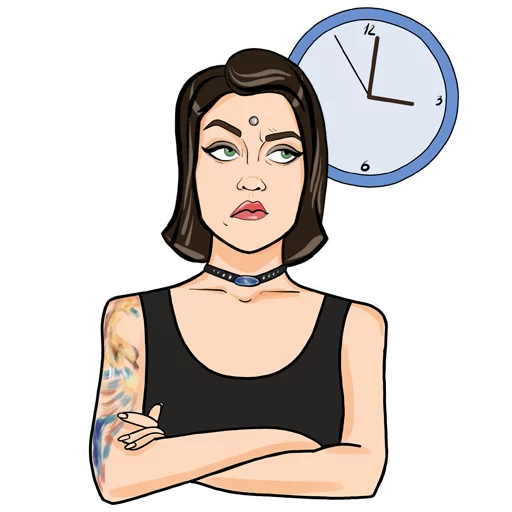 ⏰ Стикер «AgentSmith_ito» для Telegram
