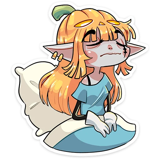 😩 Стикер «Агнес» для Telegram