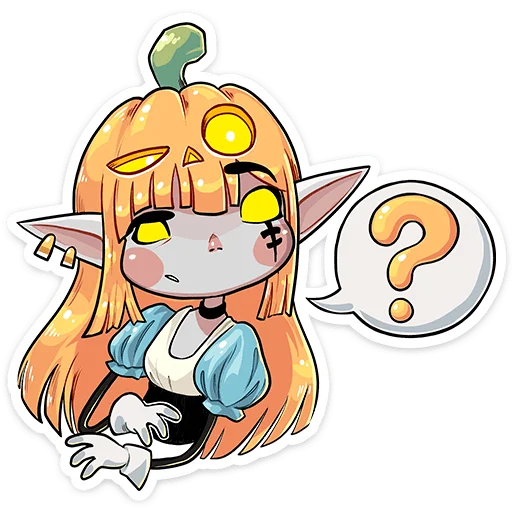 ❓ Стикер «Агнес» для Telegram
