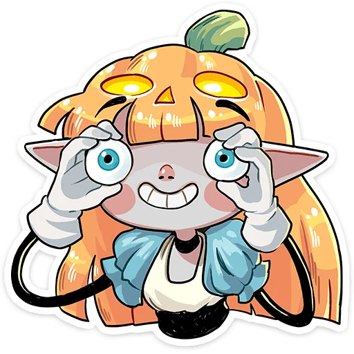 👀 Стикер «Агнес» для Telegram