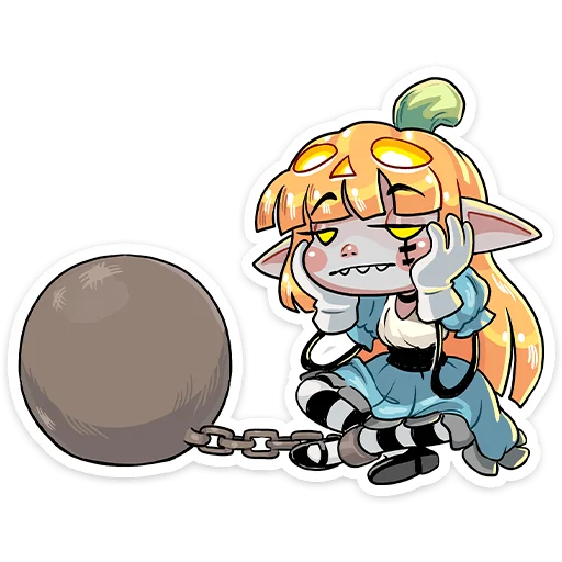 😞 Стикер «Агнес» для Telegram