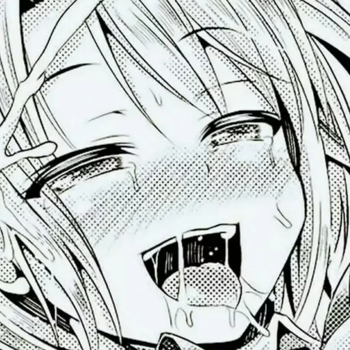 🔞 Стикер «ahegao faces» для Telegram