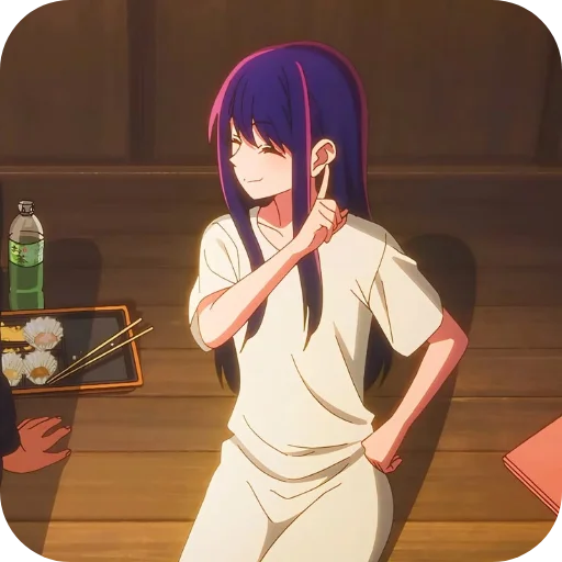 🍽 Стикер «idol ai hoshino.» для Telegram