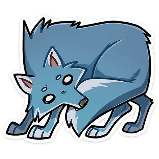 🐺 Стикер «Айфель» для Telegram