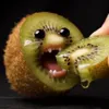 🥝 Эмодзи «Видео набор эмоджи с мемными AI фруктами» для Telegram