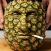 🍍 Эмодзи «Видео набор эмоджи с мемными AI фруктами» для Telegram
