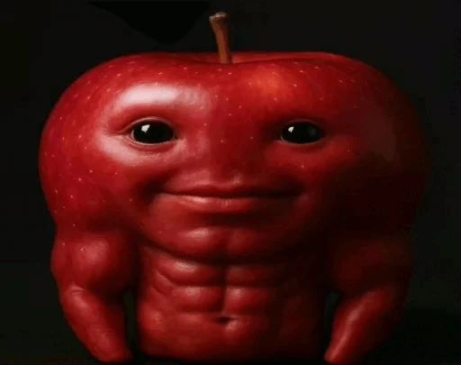 🍎 Стикер «ai fruits» для Telegram