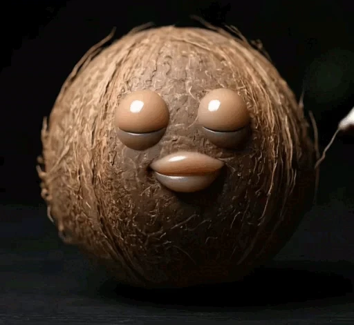 🥥 Стикер «ai fruits» для Telegram