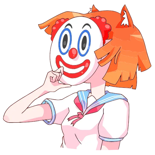 🤡 Эмодзи «Айко-тян» для Telegram