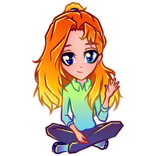 Стикерпак Aimbrush Light для Telegram — скачать