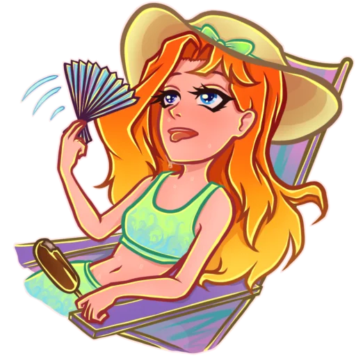 🥵 Стикер «Aimbrush Light» для Telegram