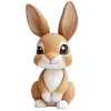 🐰 Эмодзи «Воздушный Пластилин» для Telegram