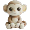 🐵 Эмодзи «Воздушный Пластилин» для Telegram