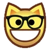 🤓 Эмодзи «💕 Набор эмоджи с эмоциями из котеек» для Telegram