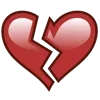 💔 Эмодзи «💕 Набор эмоджи с эмоциями из котеек» для Telegram