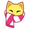 🧣 Эмодзи «💕 Набор эмоджи с эмоциями из котеек» для Telegram