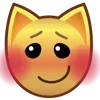 ☺️ Эмодзи «💕 Набор эмоджи с эмоциями из котеек» для Telegram