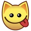 😋 Эмодзи «💕 Набор эмоджи с эмоциями из котеек» для Telegram