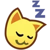 😴 Эмодзи «💕 Набор эмоджи с эмоциями из котеек» для Telegram
