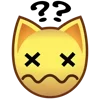 😵 Эмодзи «💕 Набор эмоджи с эмоциями из котеек» для Telegram